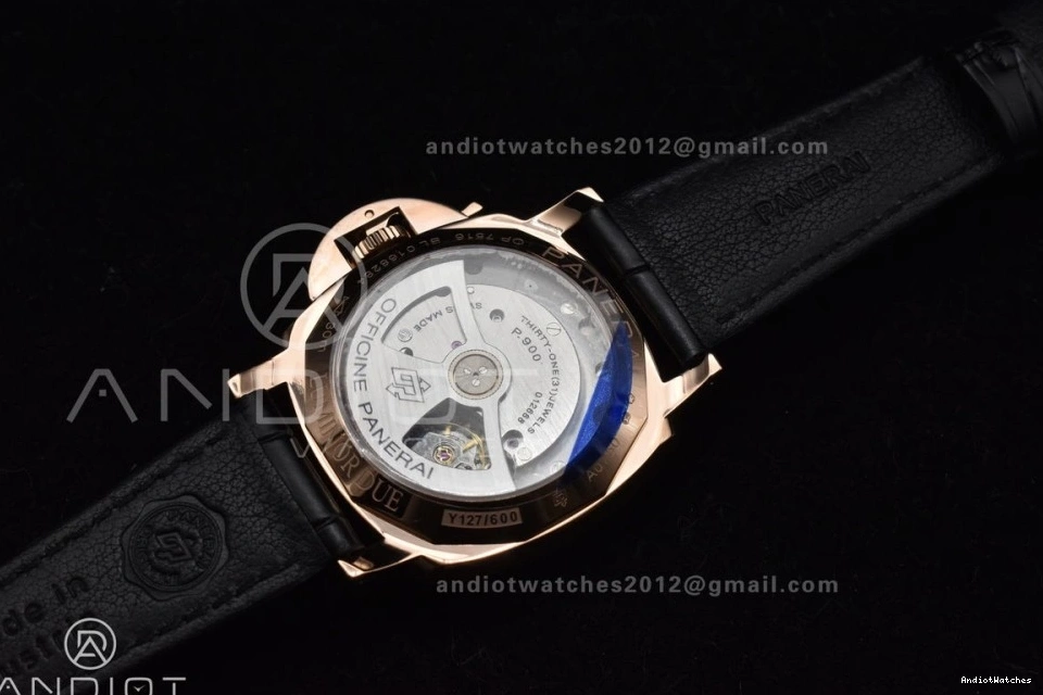 Dial P White Black OnTrend VSF 983 on Due 42mm Edition Strap Luminor PAM1336 Leather Best 0430